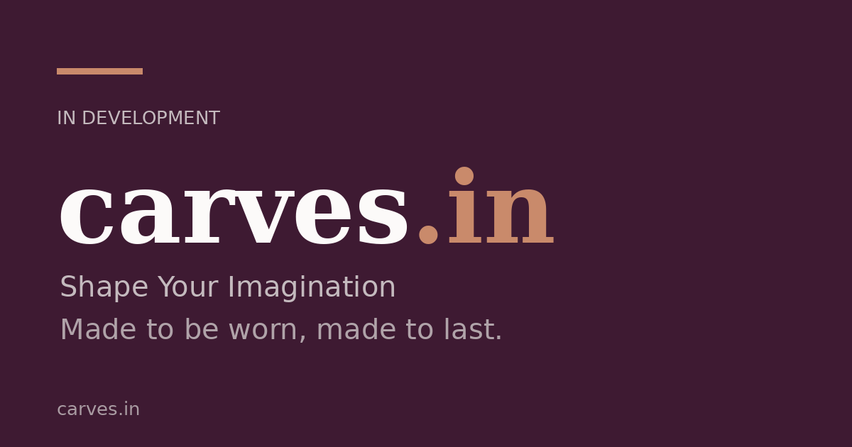 Link preview image for carves.in
